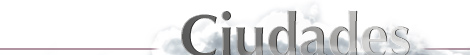 Ciudades
